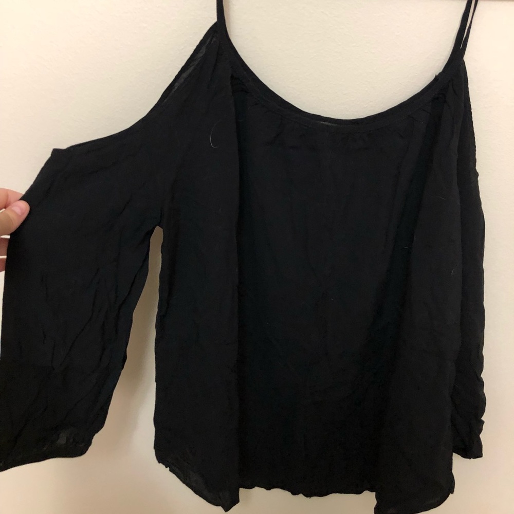 Cold shoulder shirt